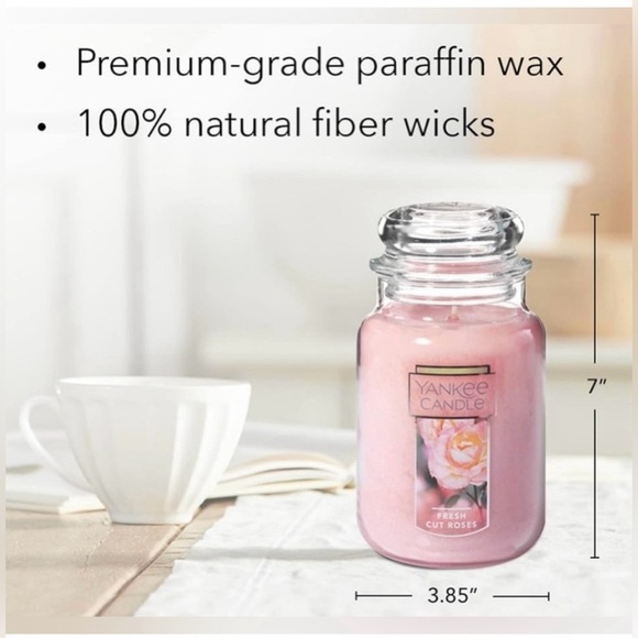 YANKEE Dazzling Red Maple 22 oz. CANDLE RARE SCENT - Picture 5 of 5